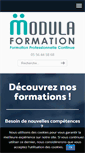 Mobile Screenshot of modula-formation.com